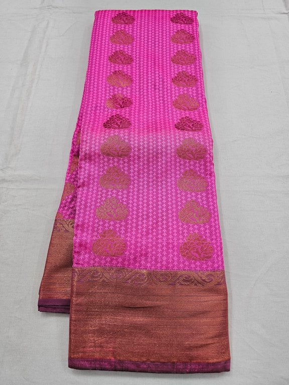 Kanchipuram Blended Trendy Fancy Silk Saree 332