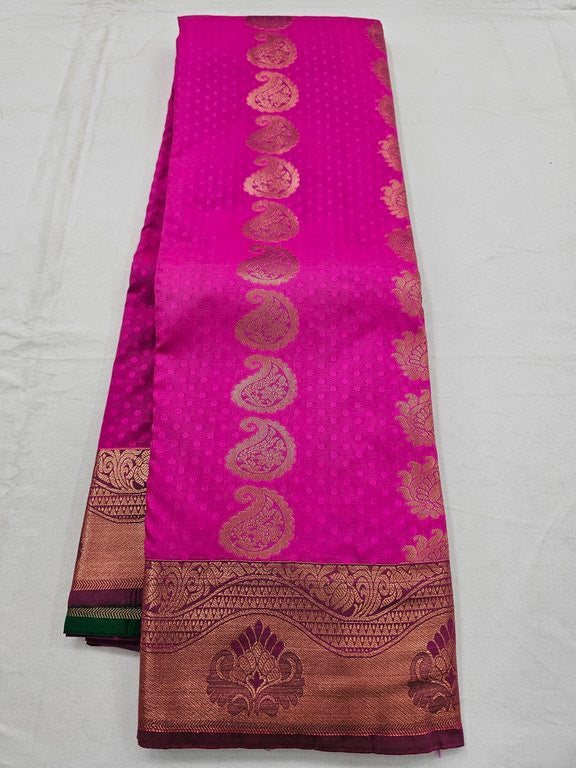 Kanchipuram Blended Trendy Fancy Silk Saree 334