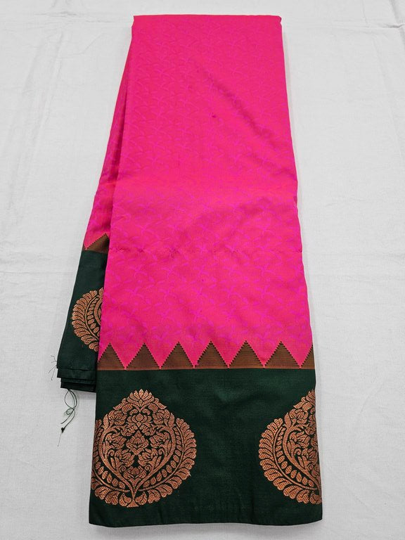 Kanchipuram Blended Trendy Fancy Silk Saree 340