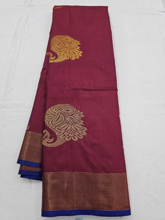 Kanchipuram Blended Trendy Fancy Silk Saree 342