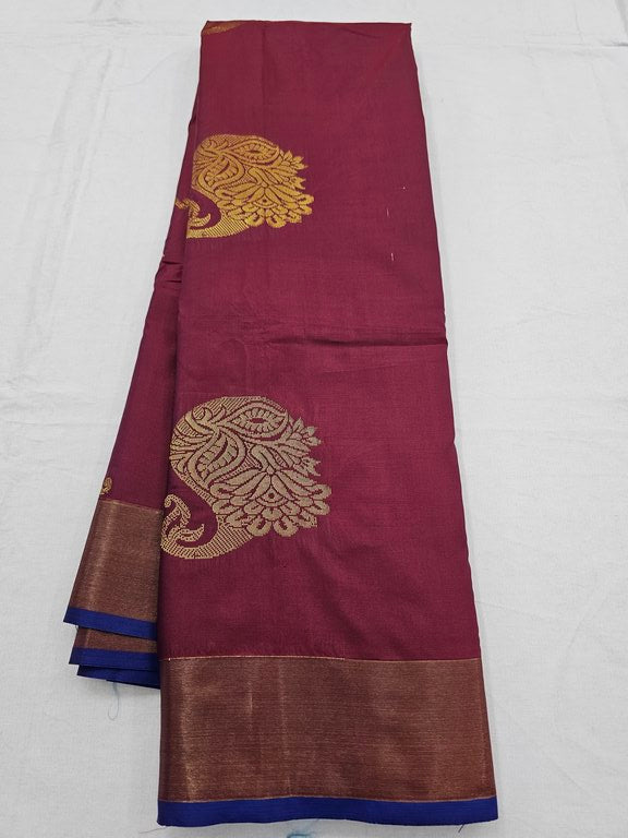 Kanchipuram Blended Trendy Fancy Silk Saree 342
