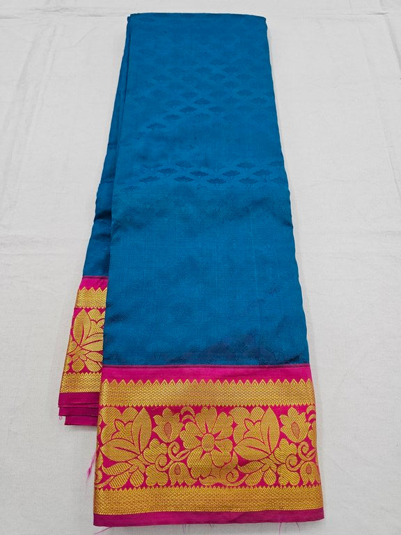 Kanchipuram Blended Trendy Fancy Silk Saree 343