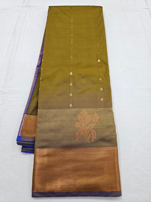 Kanchipuram Blended Trendy Fancy Silk Saree 346