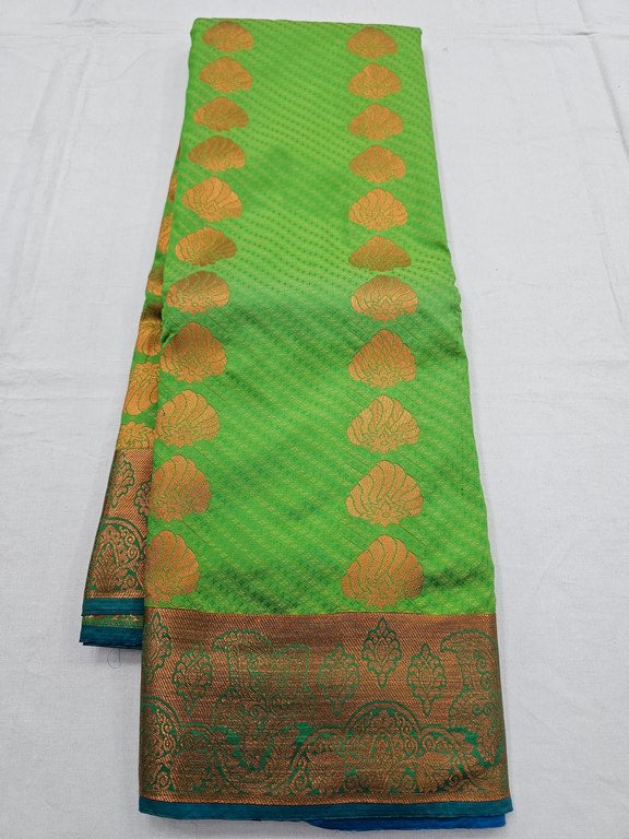 Kanchipuram Blended Trendy Fancy Silk Saree 348