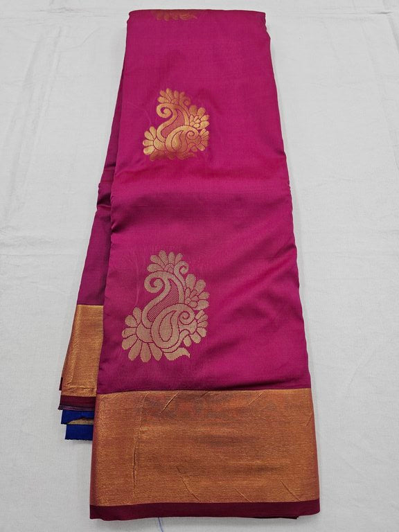 Kanchipuram Blended Trendy Fancy Silk Saree 349