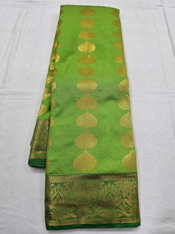 Kanchipuram Blended Trendy Fancy Silk Saree 350