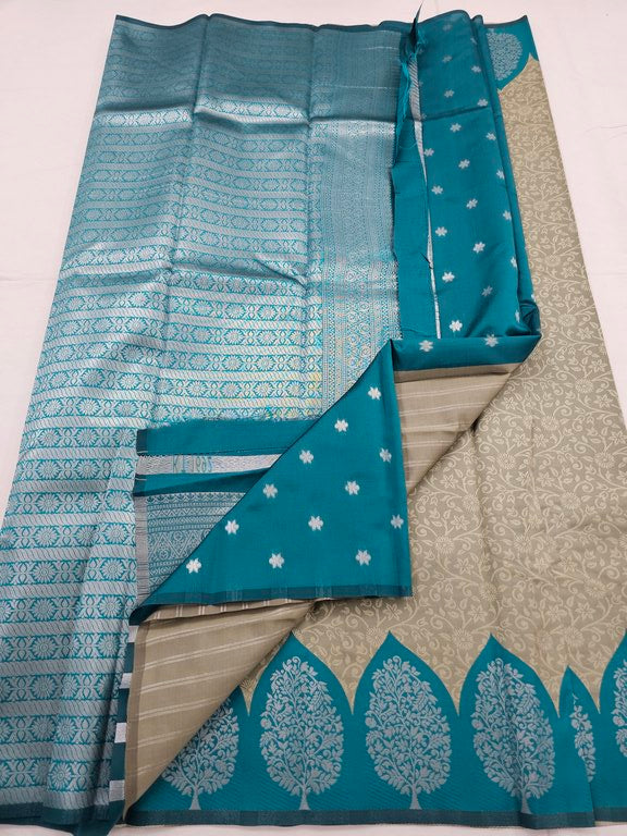 Kanchipuram Blended Trendy Fancy Silk Saree 352