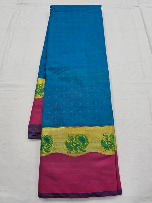 Kanchipuram Blended Trendy Fancy Silk Saree 355