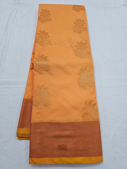 Kanchipuram Blended Trendy Fancy Silk Saree 360