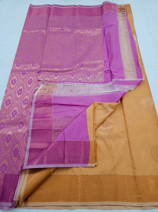 Kanchipuram Blended Trendy Fancy Silk Saree 362