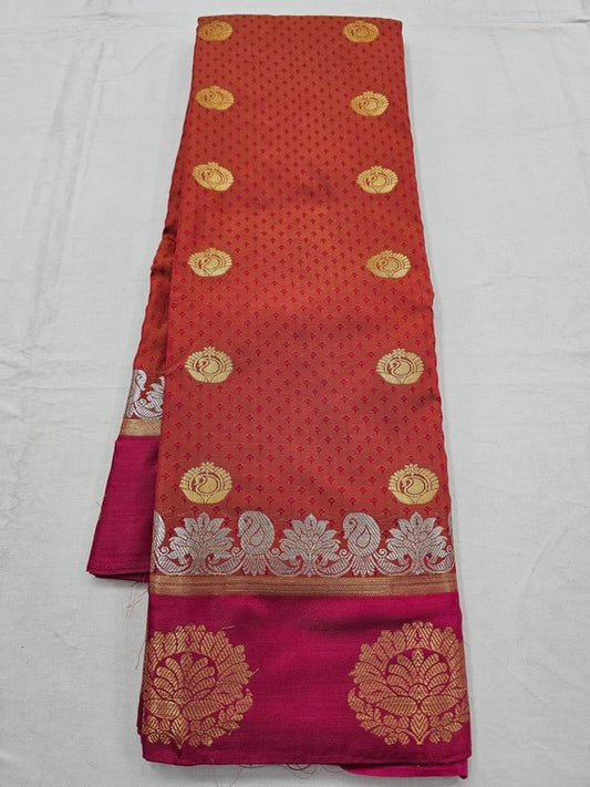 Kanchipuram Blended Trendy Fancy Silk Saree 368