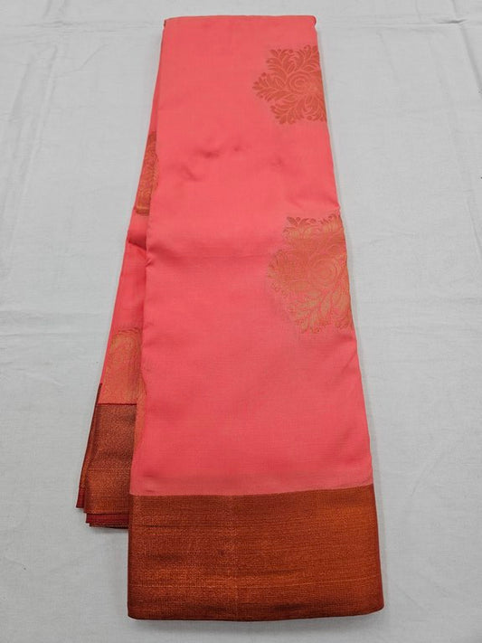 Kanchipuram Blended Trendy Fancy Silk Saree 372