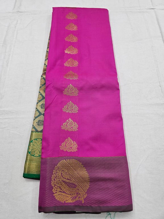 Kanchipuram Blended Trendy Fancy Silk Saree 375