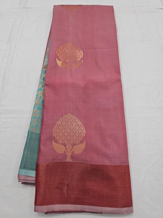 Kanchipuram Blended Trendy Fancy Silk Saree 376