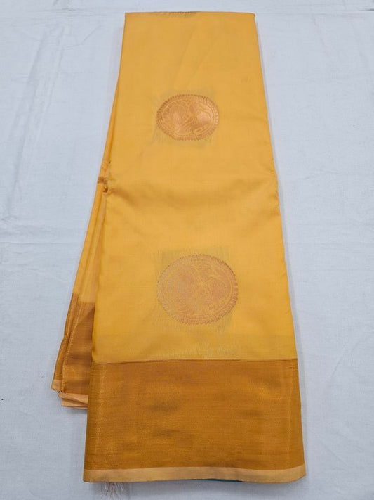 Kanchipuram Blended Trendy Fancy Silk Saree 377