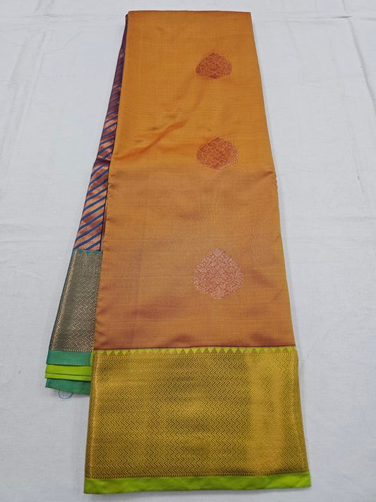 Kanchipuram Blended Trendy Fancy Silk Saree 380