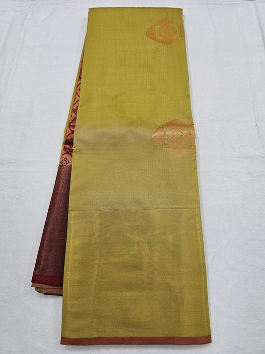 Kanchipuram Blended Trendy Fancy Silk Saree 382