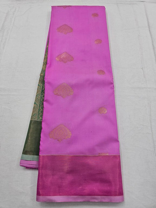 Kanchipuram Blended Trendy Fancy Silk Saree 391