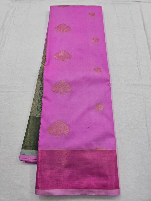 Kanchipuram Blended Trendy Fancy Silk Saree 391