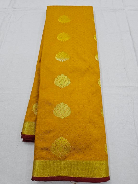 Kanchipuram Blended Trendy Fancy Silk Saree 392