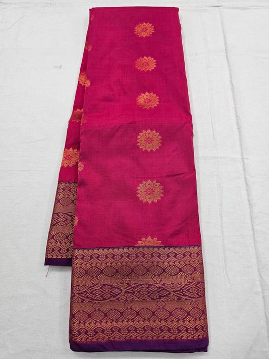 Kanchipuram Blended Trendy Fancy Silk Saree 395