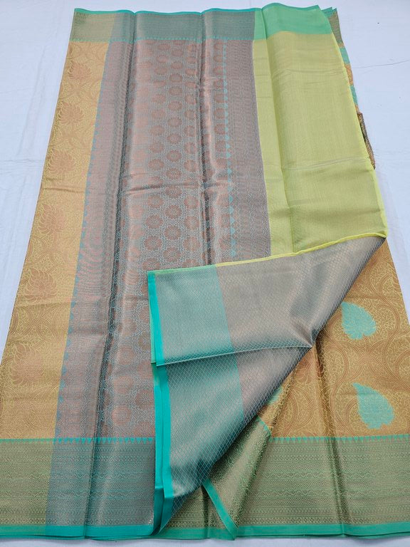 Kanchipuram Blended Trendy Tissue Silk Saree 400