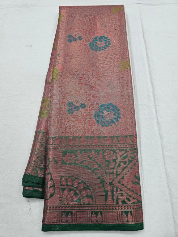 Kanchipuram Blended Trendy Tissue Silk Saree 401