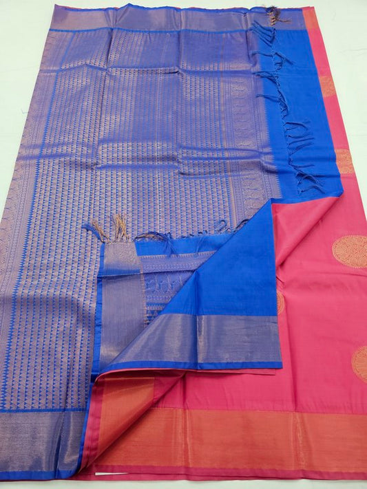 Kanchipuram Blended Trendy Fancy Silk Saree 405
