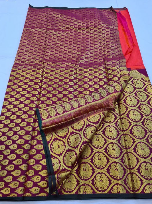 Kanchipuram Fancy Silk Sarees 1085