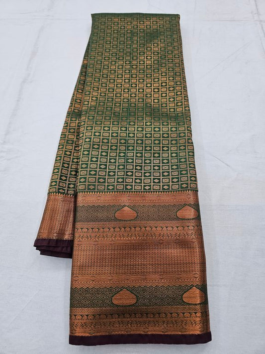 Kanchipuram Blended Semi Silk Sarees 072