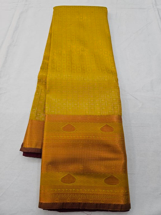 Kanchipuram Blended Semi Silk Sarees 081
