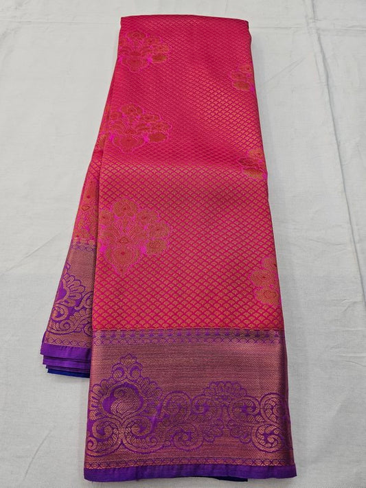 Kanchipuram Blended Semi Silk Sarees 086