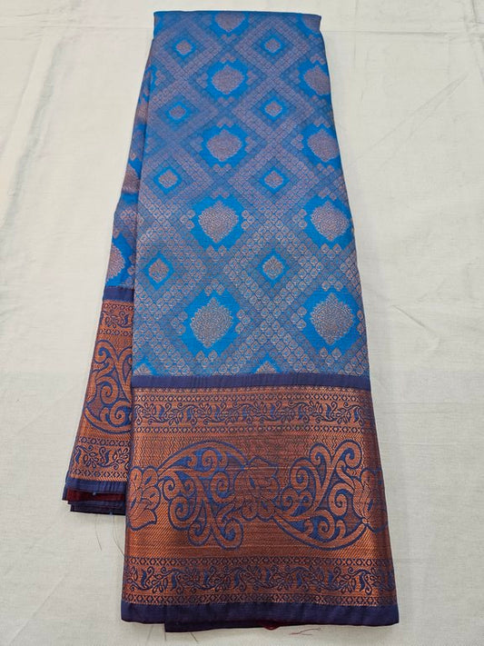 Kanchipuram Blended Semi Silk Sarees 091