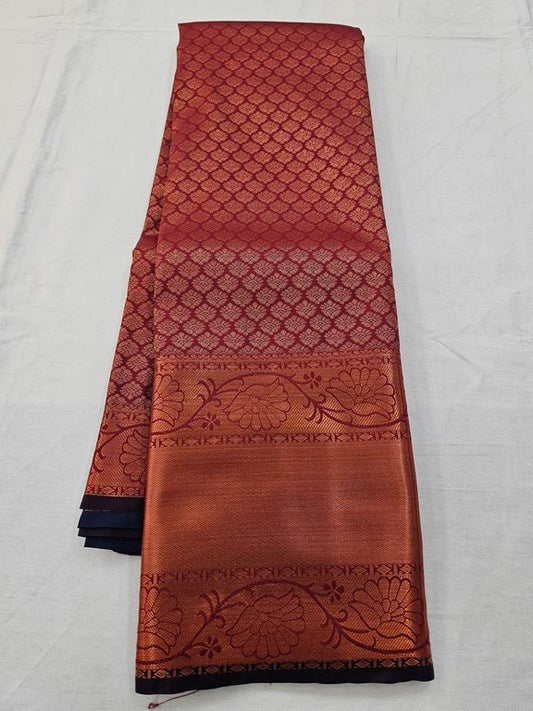 Kanchipuram Blended Semi Silk Sarees 096