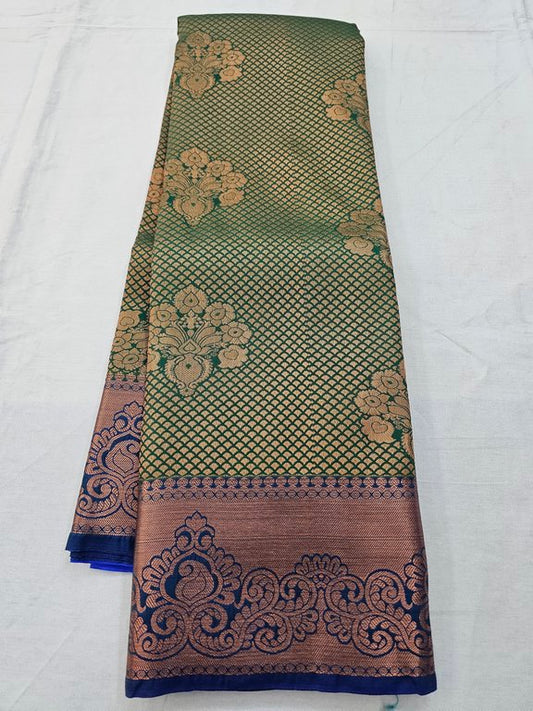 Kanchipuram Blended Semi Silk Sarees 100