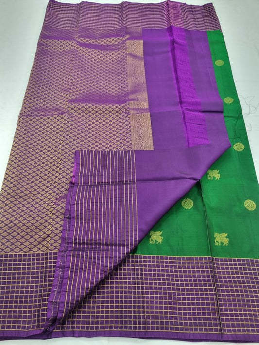 Kanchipuram Pure Luxurious Silk Saree 008