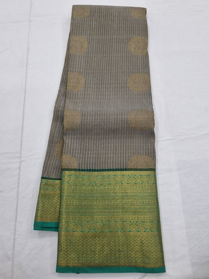 Beige And Gold Kanchipuram Pure Silk Sarees – Kanchipuram Lakshaya Silks