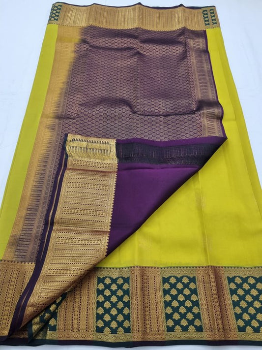 Kanchipuram Pure Luxurious Silk Saree 046