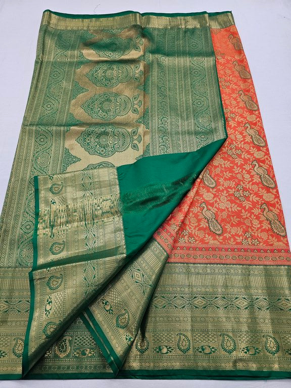 Kanchipuram Blended Tissue Silk Sarees 002