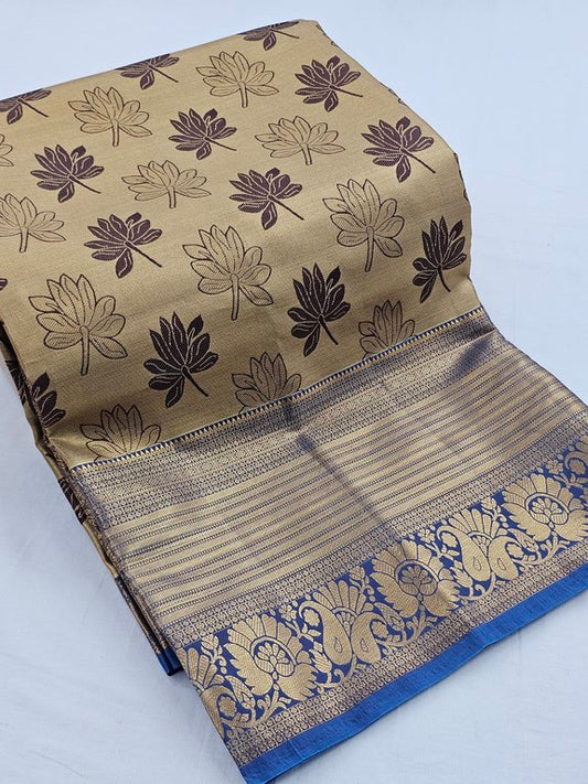 Kanchipuram Blended Tissue Silk Sarees 003