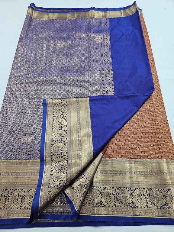 Kanchipuram Blended Tissue Silk Sarees 004