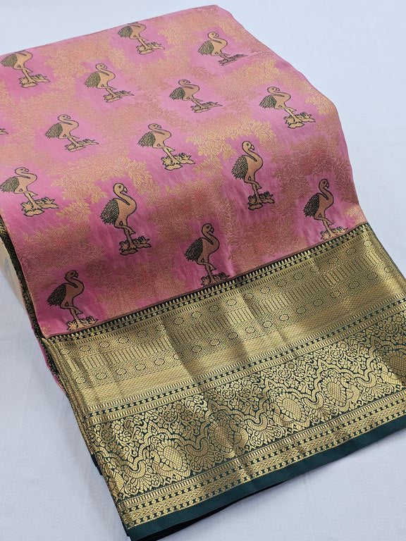 Kanchipuram Blended Tissue Silk Sarees 010