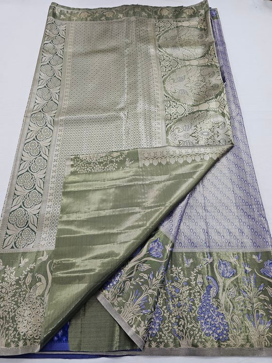 Kanchipuram Blended Tissue Silk Sarees 021