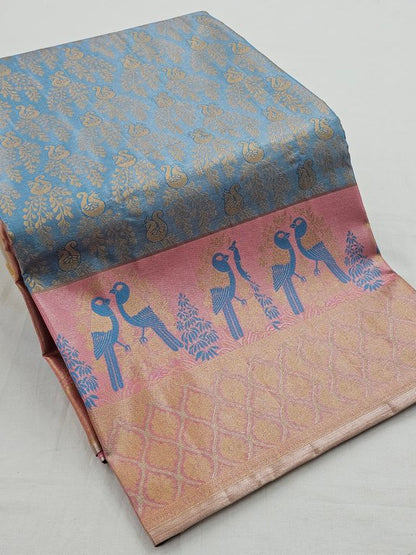 Kanchipuram Blended Tissue Silk Sarees 028 – Kanchipuram Lakshaya Silks