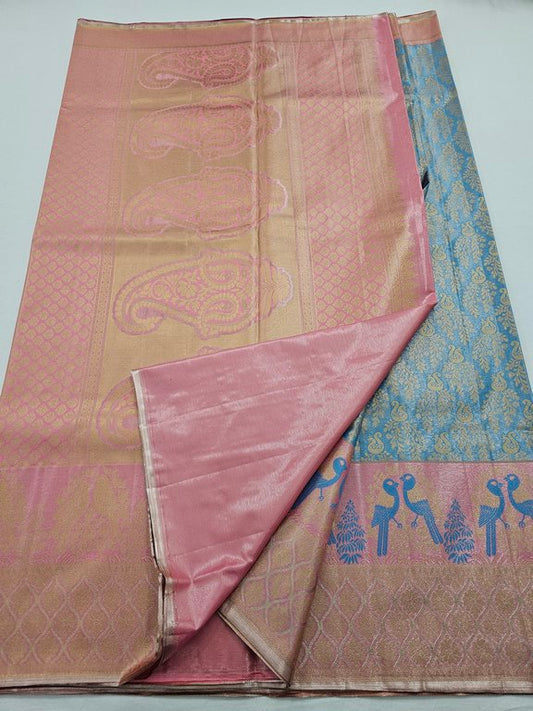 Kanchipuram Blended Tissue Silk Sarees 028