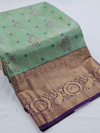 Kanchipuram Blended Tissue Silk Sarees 029