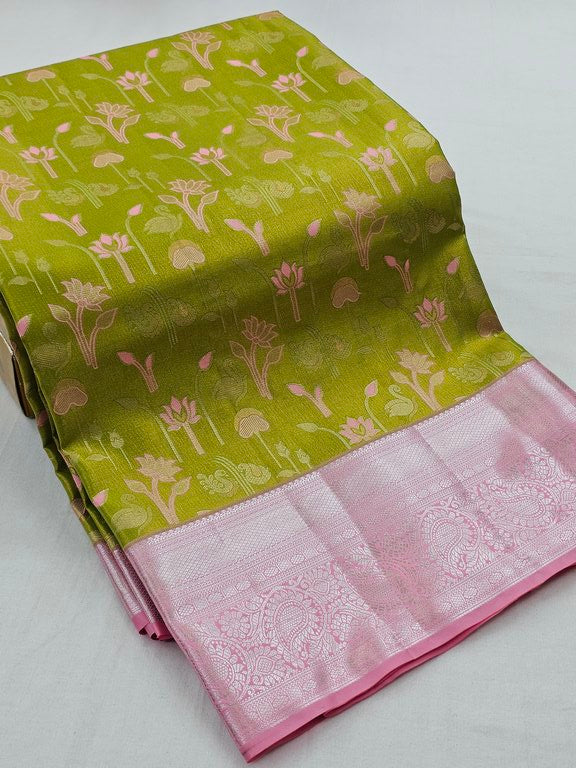 Kanchipuram Blended Tissue Silk Sarees 036