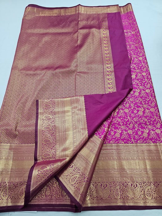 Kanchipuram Blended Bridal Silk Sarees 037