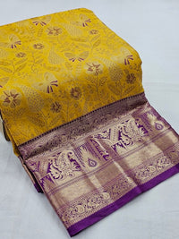 Kanchipuram Blended Bridal Silk Sarees 038