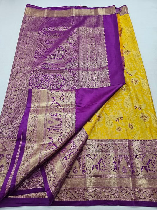 Kanchipuram Blended Bridal Silk Sarees 038